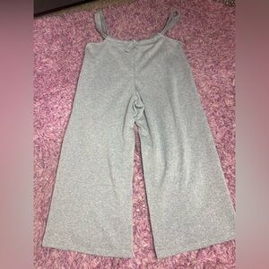 Gray  wide leg jumpsuit size xL